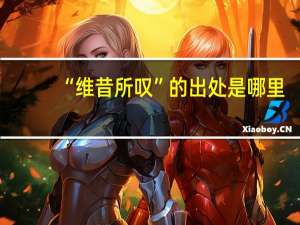 “维昔所叹”的出处是哪里