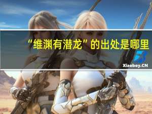“维渊有潜龙”的出处是哪里