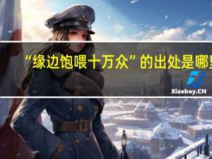 “缘边饱喂十万众”的出处是哪里