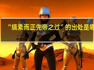 “缟素而正先帝之过”的出处是哪里