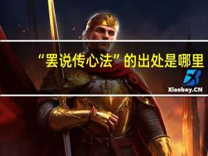 “罢说传心法”的出处是哪里