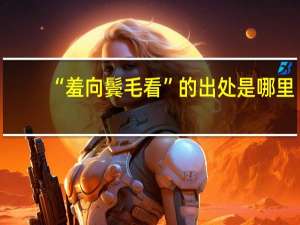 “羞向鬓毛看”的出处是哪里