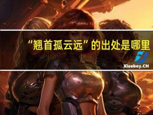 “翘首孤云远”的出处是哪里
