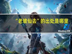 “老坡仙去”的出处是哪里