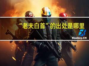 “老夫白首”的出处是哪里