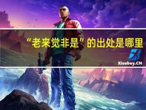 “老来觉非是”的出处是哪里