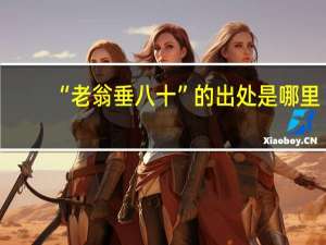 “老翁垂八十”的出处是哪里