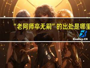 “老阿师卒无嗣”的出处是哪里