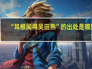 “耳根闻得吴田熟”的出处是哪里