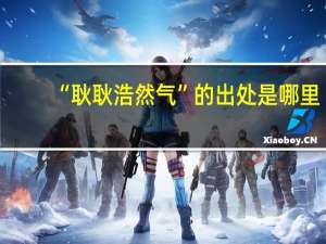 “耿耿浩然气”的出处是哪里