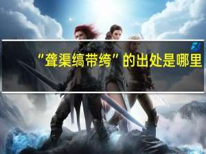 “聋渠缟带绔”的出处是哪里