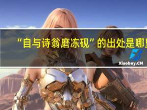“自与诗翁磨冻砚”的出处是哪里