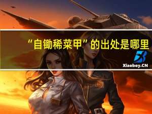 “自锄稀菜甲”的出处是哪里
