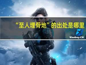 “至人埋骨地”的出处是哪里