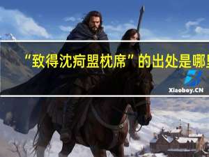 “致得沈疴盟枕席”的出处是哪里
