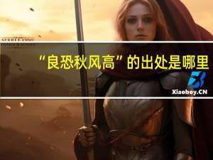 “良恐秋风高”的出处是哪里