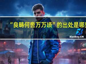 “良畴何啻万万顷”的出处是哪里