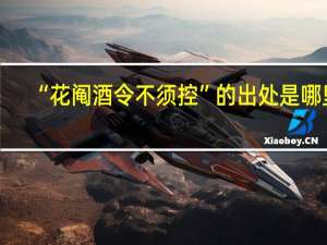 “花阄酒令不须控”的出处是哪里
