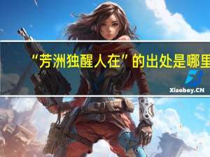 “芳洲独醒人在”的出处是哪里