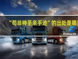 “苟非神圣亲手迹”的出处是哪里