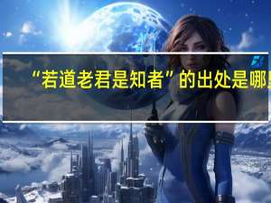 “若道老君是知者”的出处是哪里