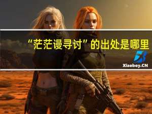 “茫茫谩寻讨”的出处是哪里