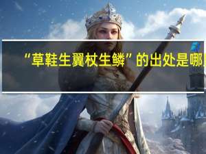 “草鞋生翼杖生鳞”的出处是哪里