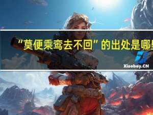“莫便乘鸾去不回”的出处是哪里
