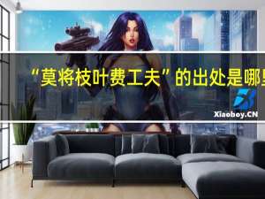 “莫将枝叶费工夫”的出处是哪里
