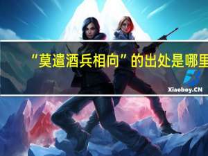 “莫遣酒兵相向”的出处是哪里