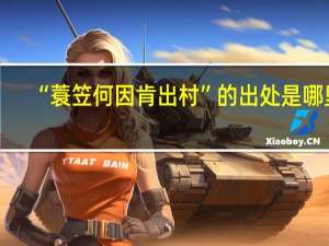 “蓑笠何因肯出村”的出处是哪里
