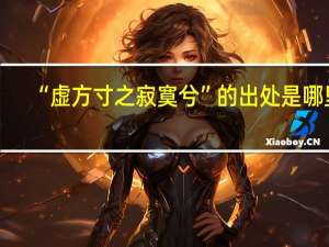 “虚方寸之寂寞兮”的出处是哪里