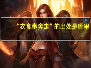 “衣食事奔走”的出处是哪里