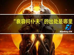 “衰容问仆夫”的出处是哪里