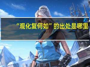 “观化复何如”的出处是哪里