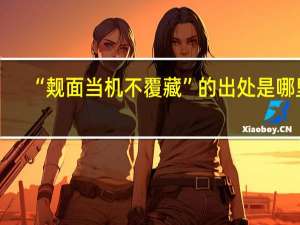 “觌面当机不覆藏”的出处是哪里