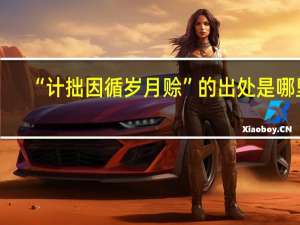 “计拙因循岁月赊”的出处是哪里