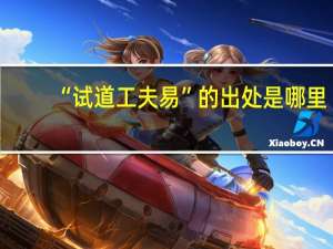 “试道工夫易”的出处是哪里