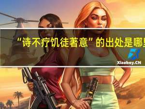 “诗不疗饥徒著意”的出处是哪里