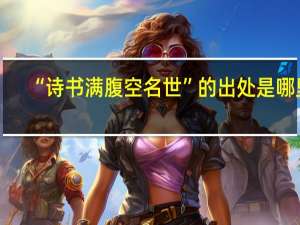 “诗书满腹空名世”的出处是哪里