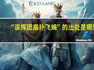 “误挥团扇扑飞蝇”的出处是哪里