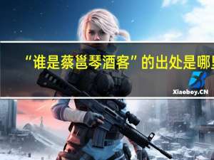 “谁是蔡邕琴酒客”的出处是哪里