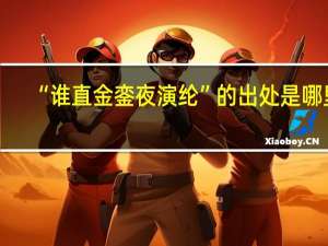 “谁直金銮夜演纶”的出处是哪里