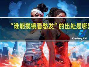 “谁能揽镜看愁发”的出处是哪里