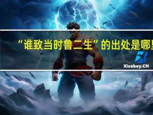 “谁致当时鲁二生”的出处是哪里