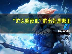“贮以照夜玑”的出处是哪里