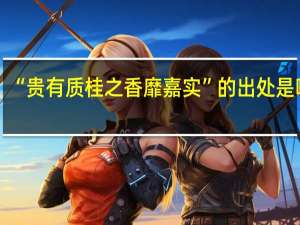 “贵有质桂之香靡嘉实”的出处是哪里
