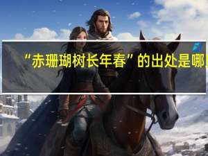 “赤珊瑚树长年春”的出处是哪里