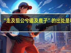 “走及狙公兮追及鹿子”的出处是哪里