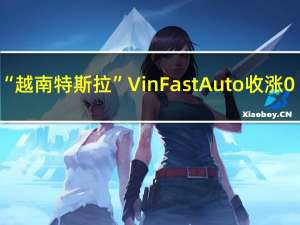 “越南特斯拉”VinFast Auto（VFS）收涨0.84%报37.03美元守住8月22日收涨超108%的涨幅23日美股盘后目前跌5.59%暂报34.96美元